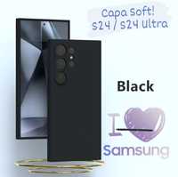 Capa Soft Touch P/ Samsung S24 / S24 Ultra / S24 Plus-Nova- 24h