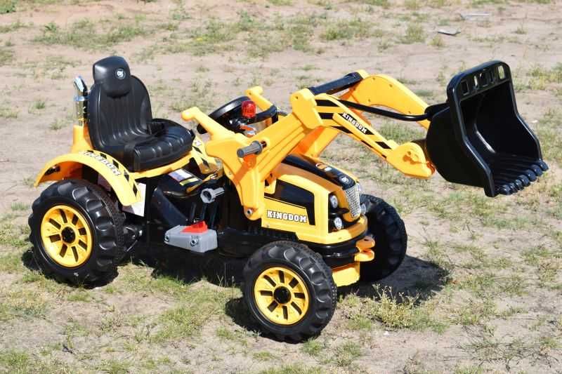 Mocny Traktor Z Łyżką Kingdom 12V  Dwie Prędkości/Js328A