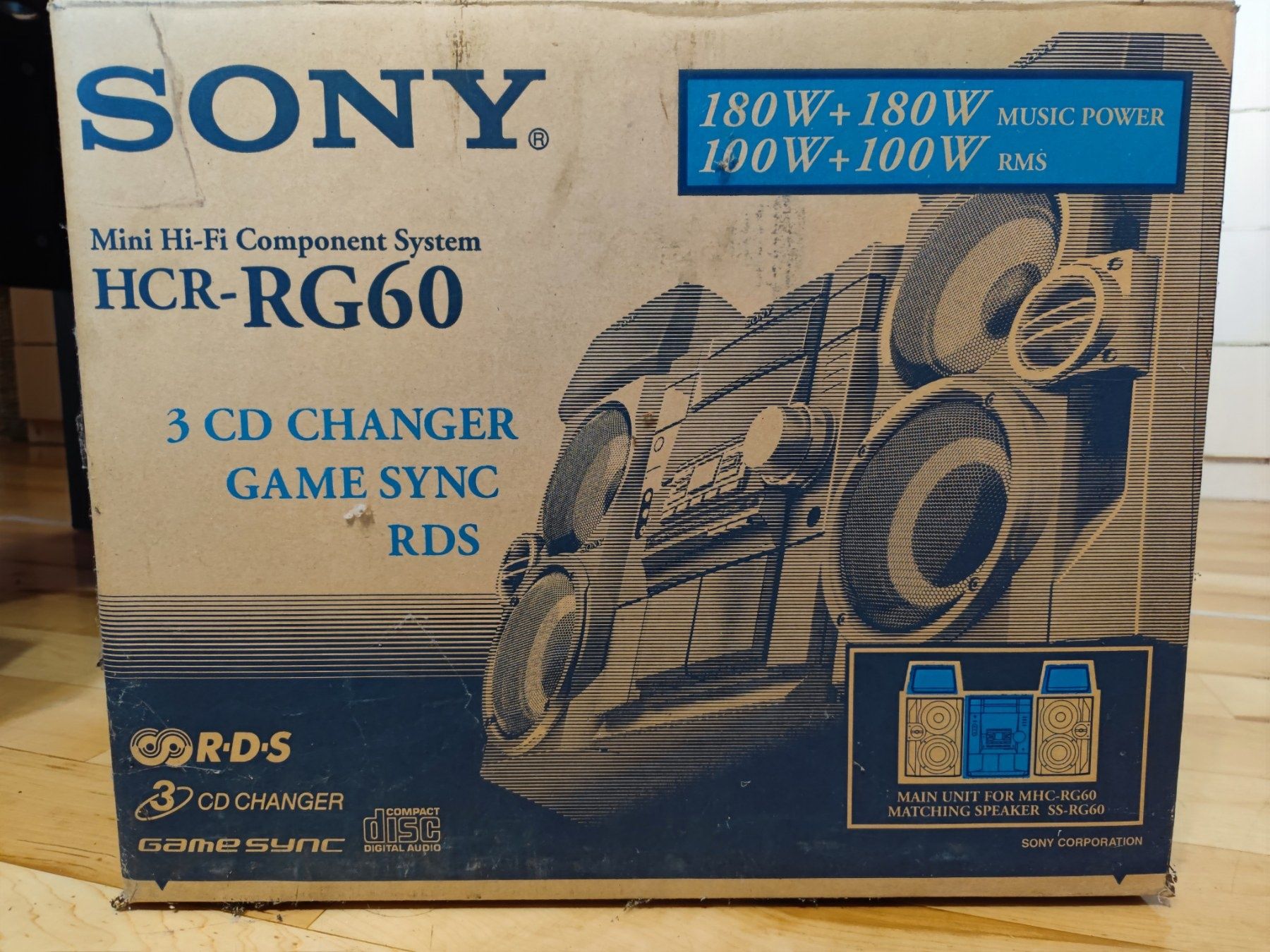 Музичний центр Sony 
 cd програвач  МНC - RG60