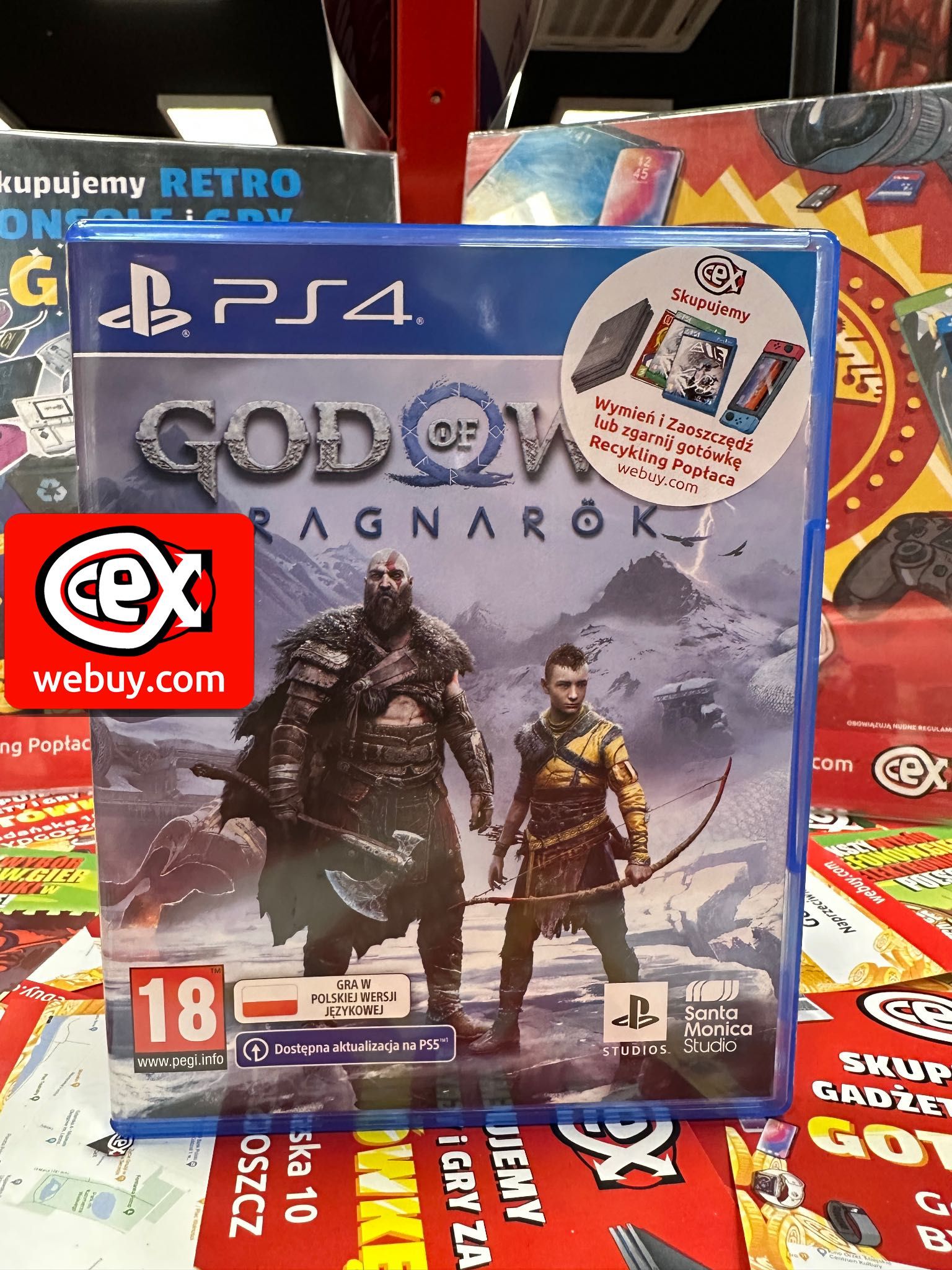 Gra God of Ragnarok [PS4] CeX Bydgoszcz