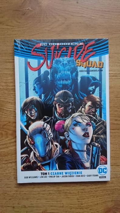 Komiks pt Odrodzenie Suicide Squad Oddział Samobójców Czarne więzienie