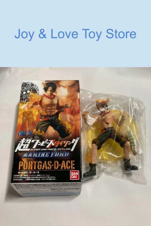 One Piece Styling Marine Ford figures- 3 peças - Ace, Luffy & Shanks
