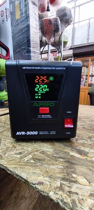 Стабілізатор напруги релейний APRO AVR-3000