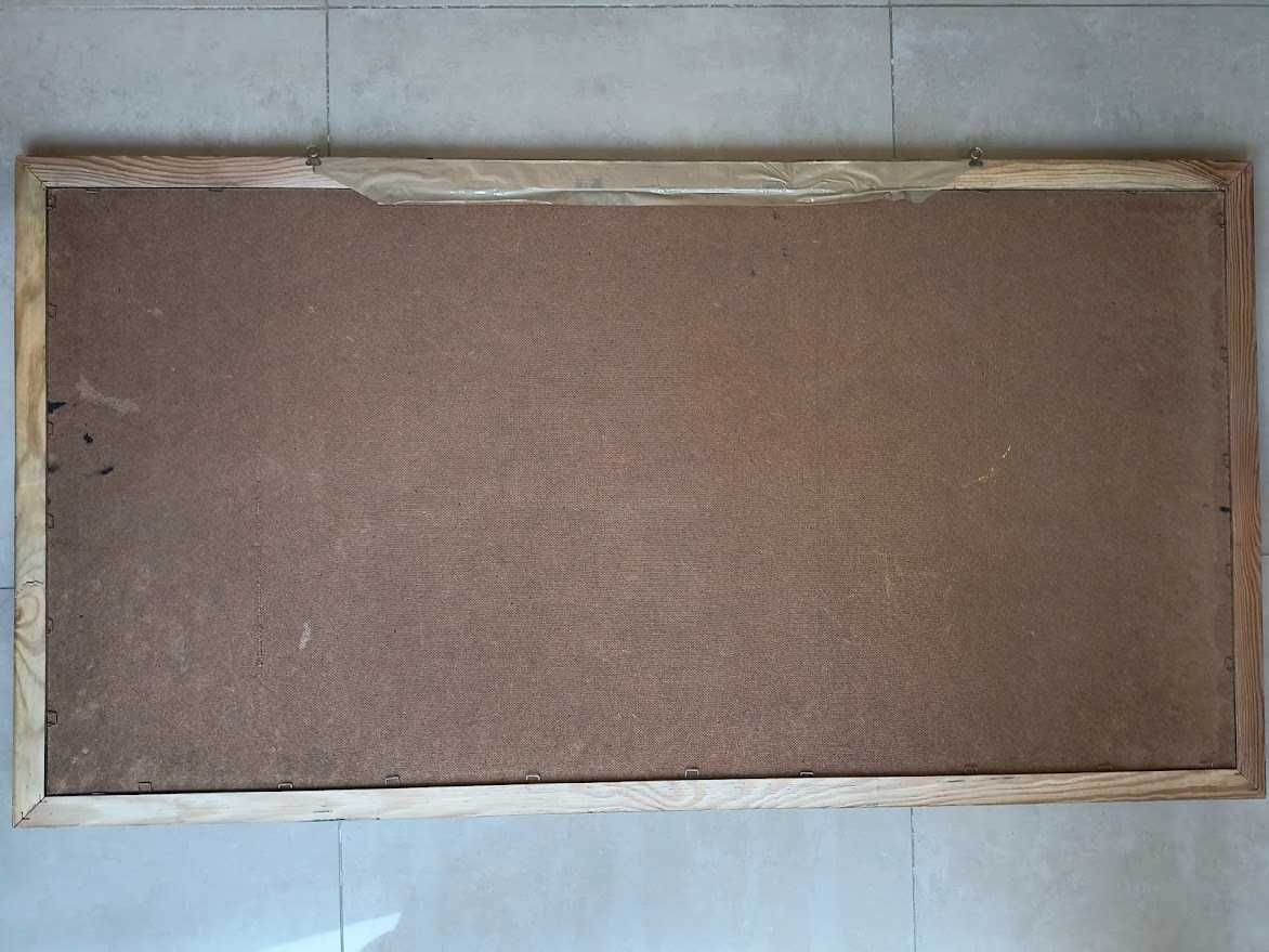 Obraz gipsowy przestrzenny 3D widok. Zachód słońca.