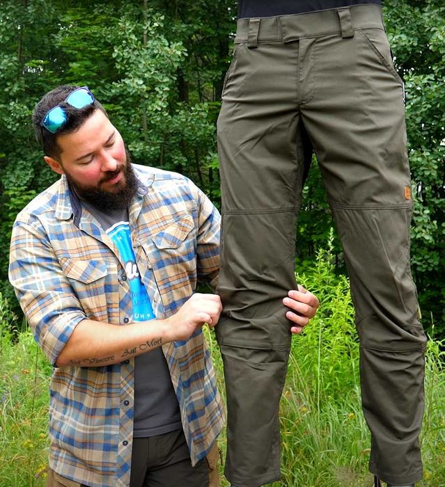 Helikon Tex Woodsman pants штани брюки з міцної танини посилені
