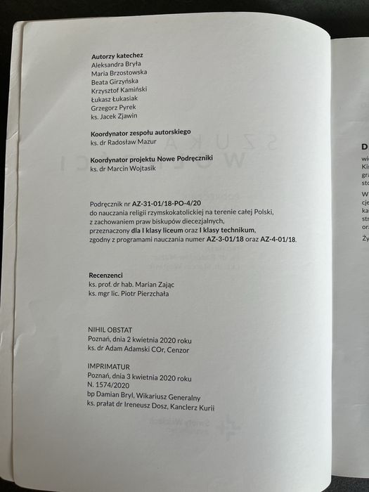 Podrecznik do religii