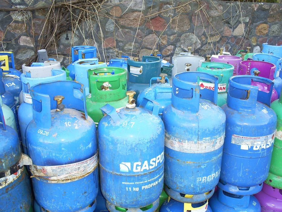 Butle gazowe 11 kg puste,butla gazowa 11 kg pusta