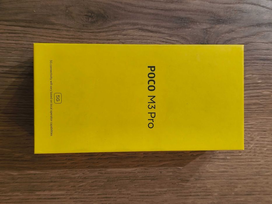 NOWY POCO M3 Pro 5G 4/64GB, nieużywany, bez gwarancji