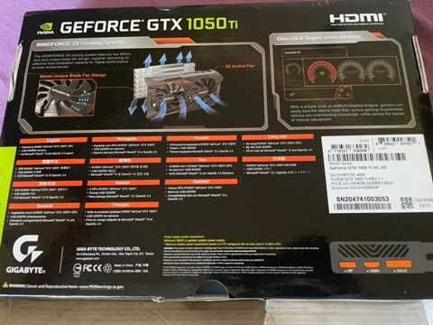 GTX 1050ti OC GEFORCE GIGABYTE karta graficzna grafika - GTX1050ti OC