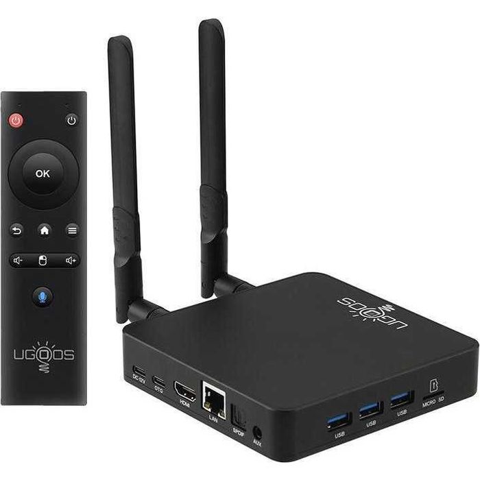 СМАРТ ТВ приставка Ugoos AM8 4/32GB (Android TV BOX)