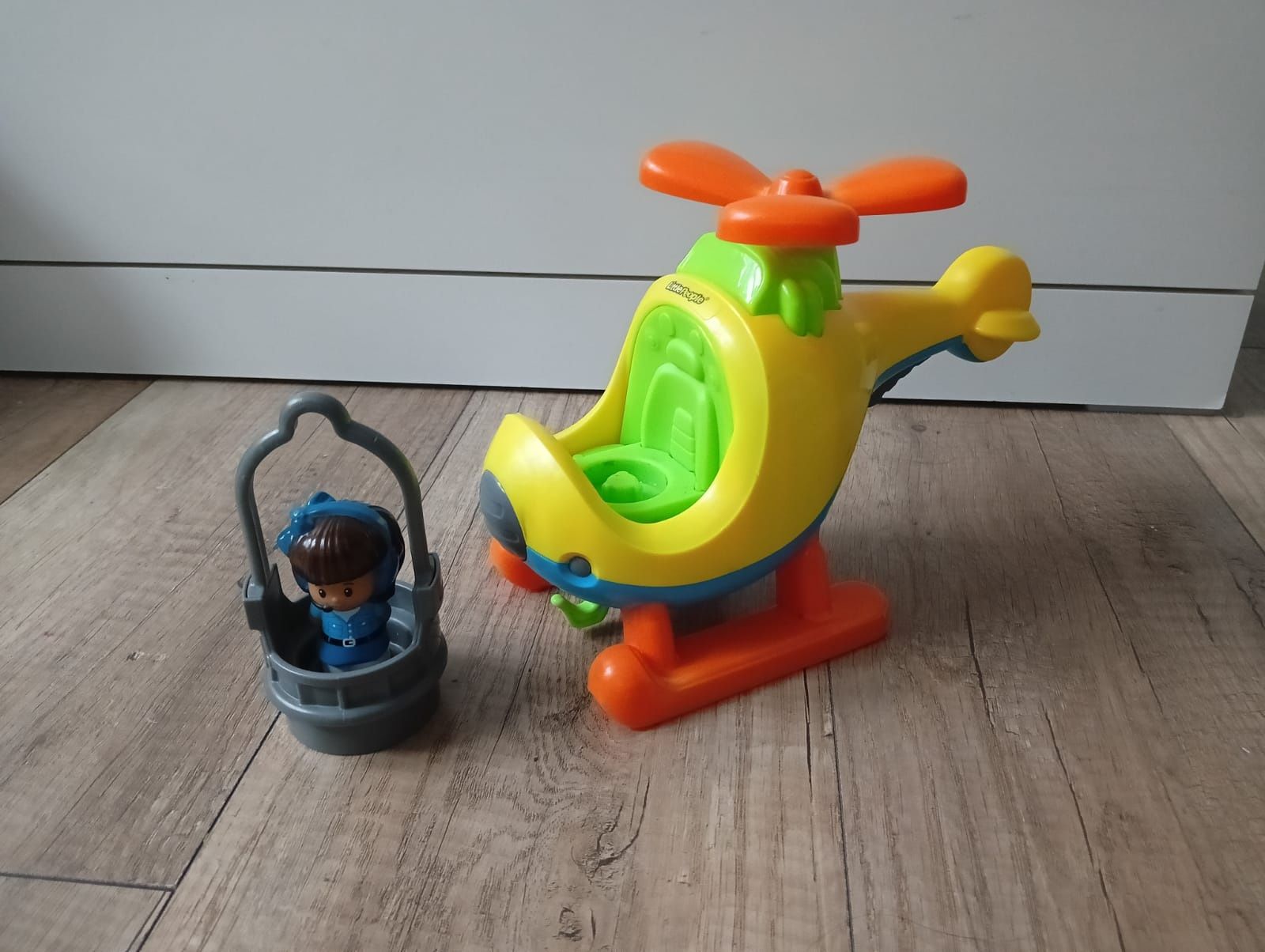 HELIKOPTER interaktywny Little People FisherPrice