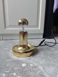 Lampa peill putzler złota gold vintage mid century modern