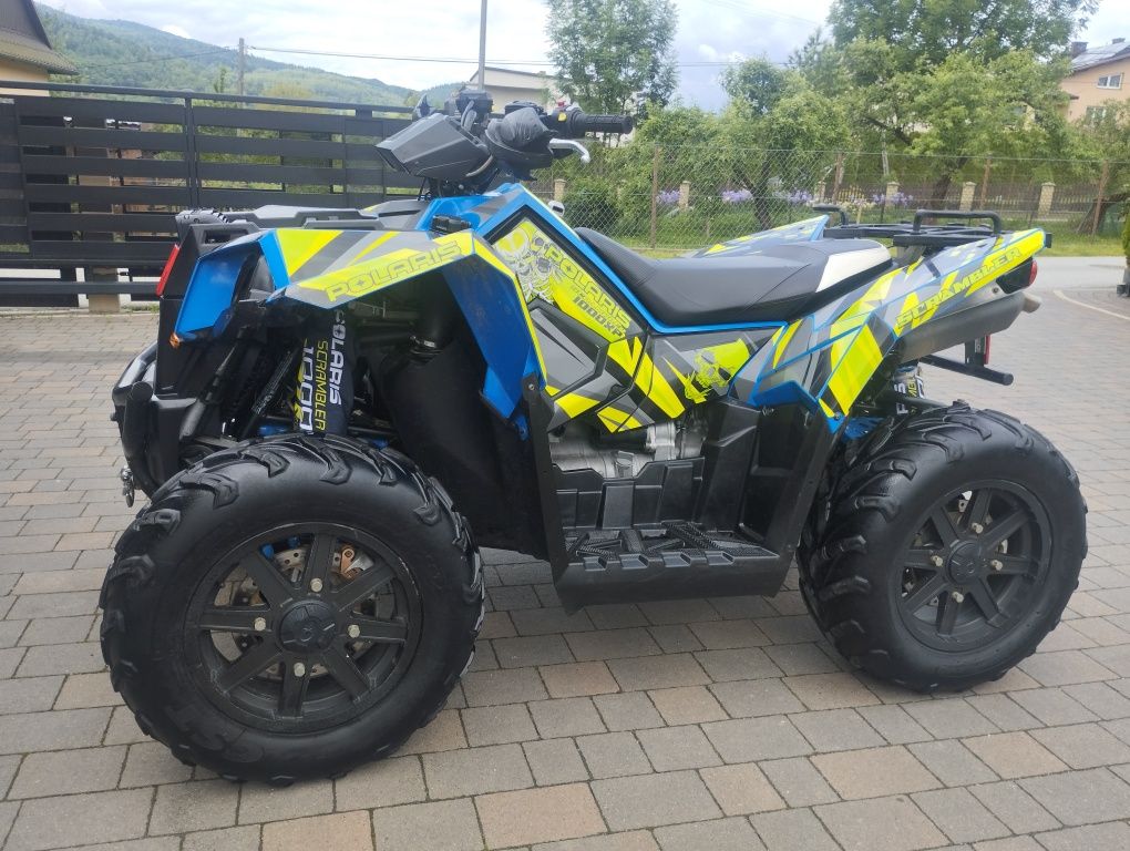 Polaris Skrambler XP 1000 Zarejestrowany 4×4 Blokada 4×2 Reduktor