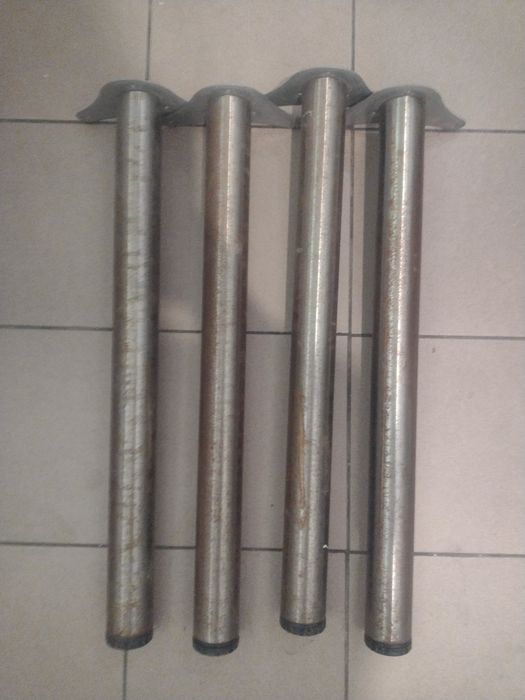 4 x nogi metalowe do stolu