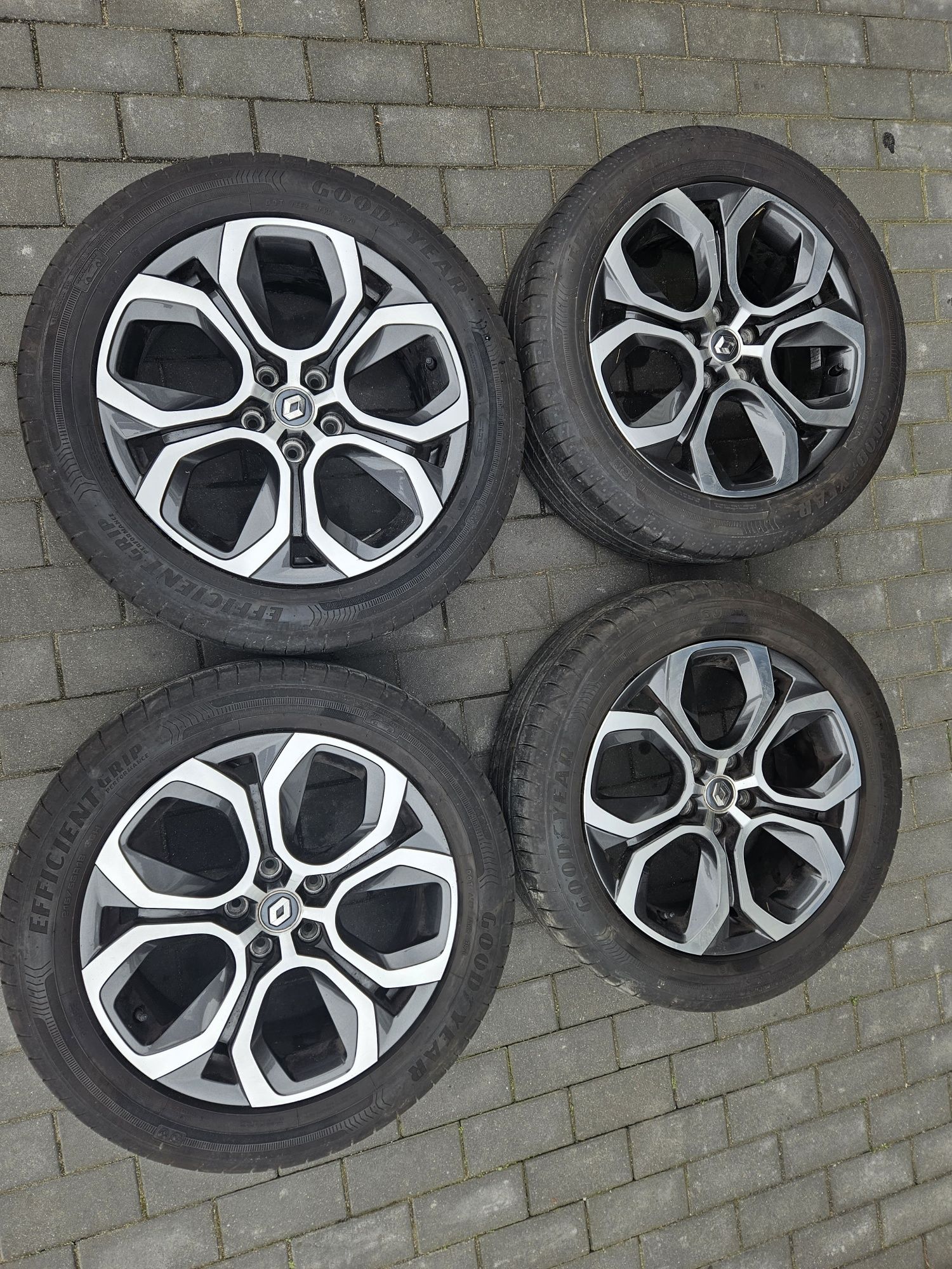 Alufelgi 18 Koła Renault Captur II 5x114.3 lato