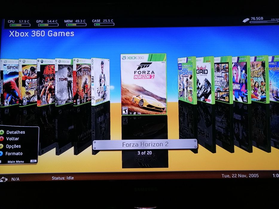 Xbox 360 slim com RGH 3