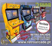 Retro Arcade - Novas (Somos os fabricantes)