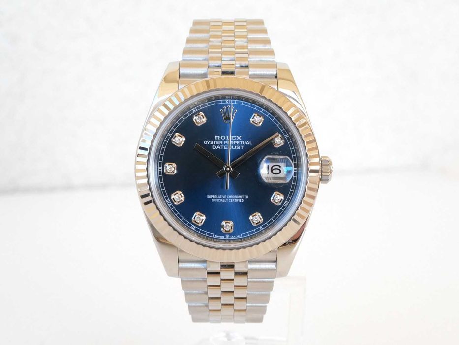 Rolex Datejust 41 mm Blue Diamond Dial