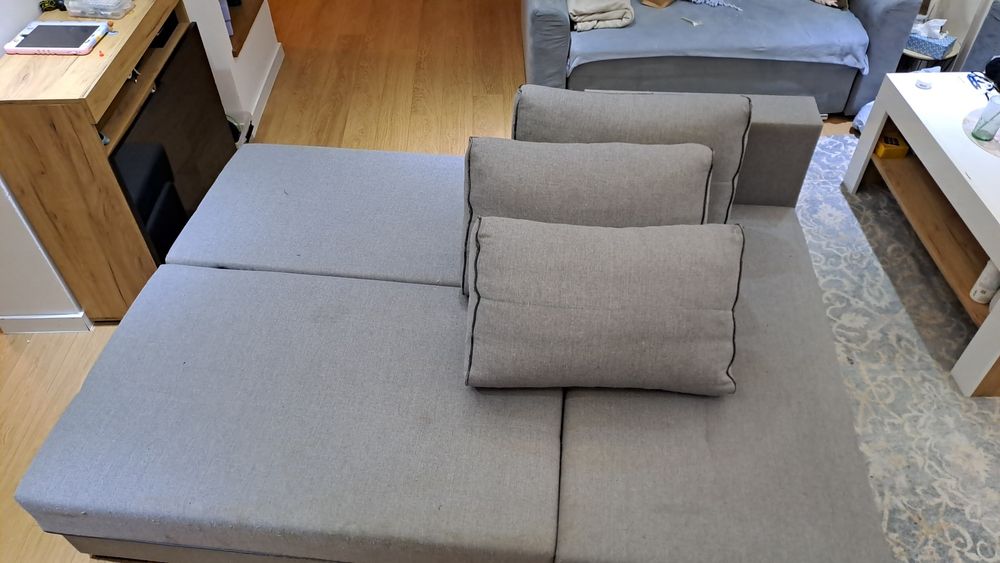 Narożnik z funkcją spania