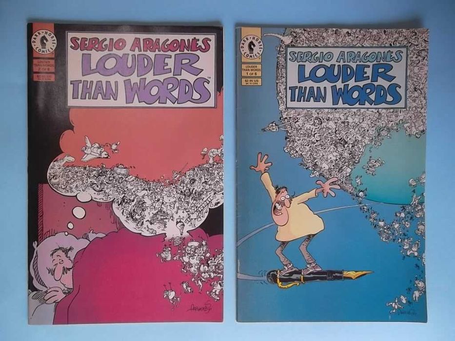 Sergio Aragones Louder Than Words #1-6 VF/NM série completa Dark Horse