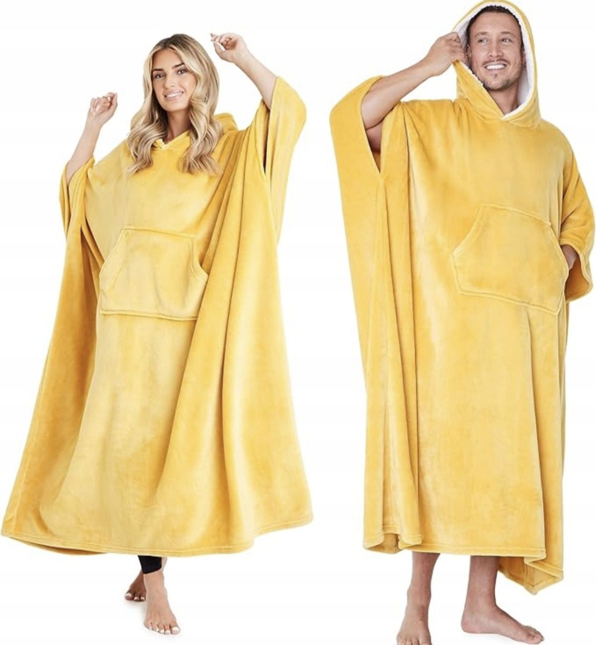 Koc bluza Kocobluza 2w1 gruba ciepła oversized