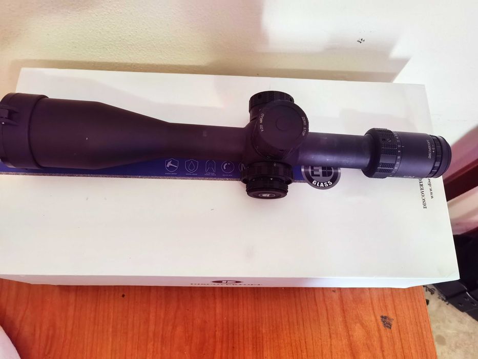 Mira telescópica Discovery Ed Elr 5 40 56 FFP, Lentes Japonesas