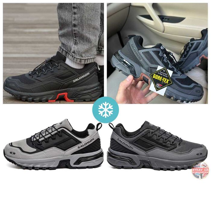 Мужские зимние кроссовки Salomon ACS + FT Gore-Tex Termo саломон термо