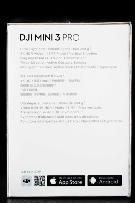Nowy dron DJI mini 3 Pro + używany kontroler
