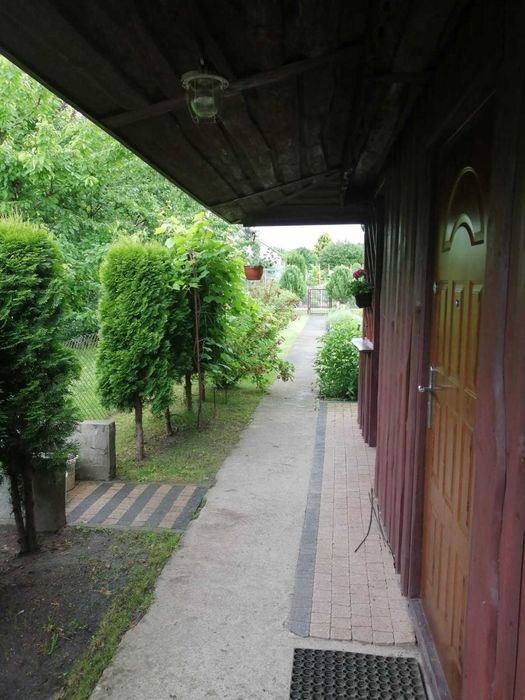 Działka ROD ,,POZIOMKA" domek ocieplony z poddaszem i tarasem