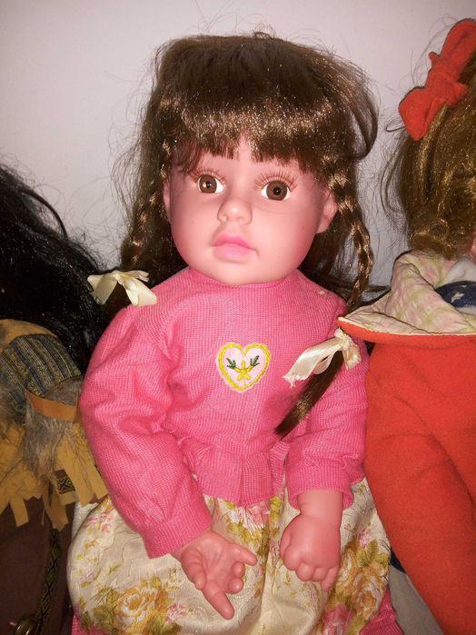 Zestaw dużych lalek