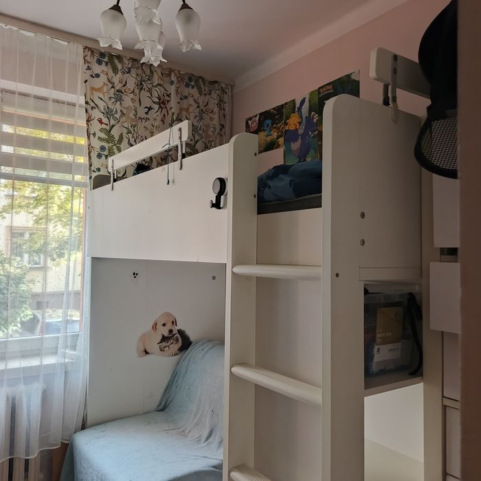 Łóżko piętrowe dziecięce IKEA SMASTAD
