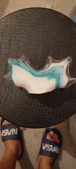 Suporte de guardanapos em vidro