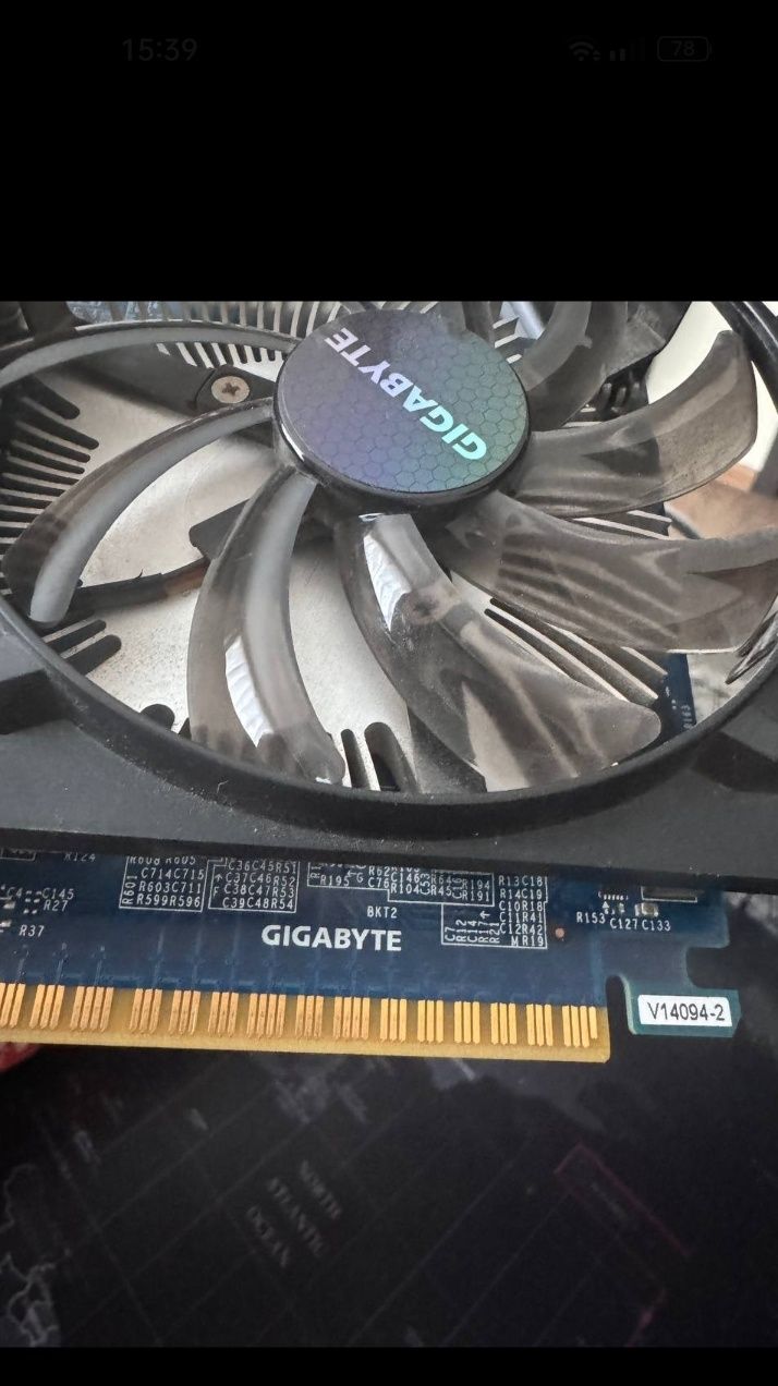 Видеокарта Galaxy Gigabyte gtx 750ti 2gb