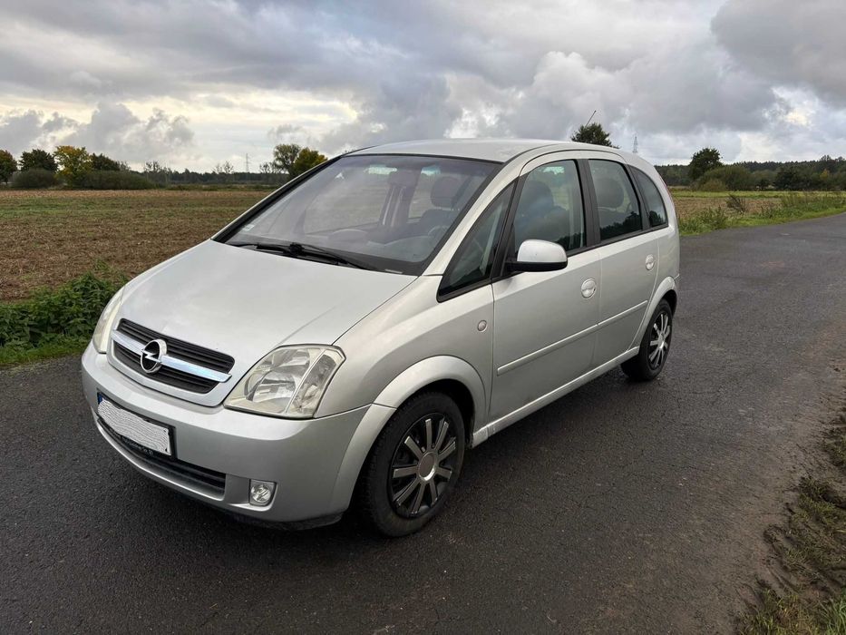 Opel Meriva 1.6+LPG STAG klimatronik, srebrna okazja