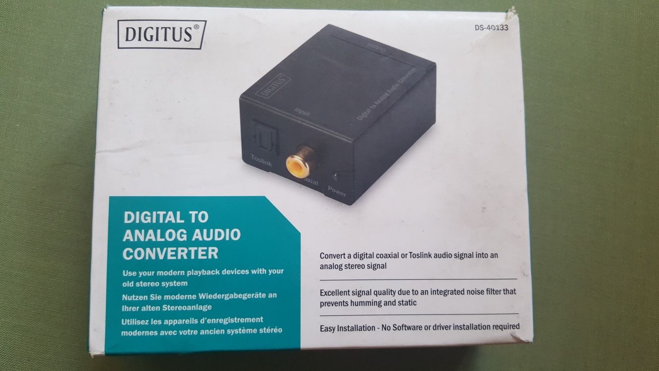 Аудио Конвертер  Digitus Digital to Analog Audio Converter