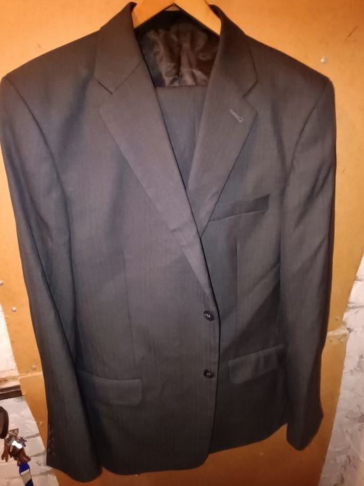 Garnitur szary stan idealny