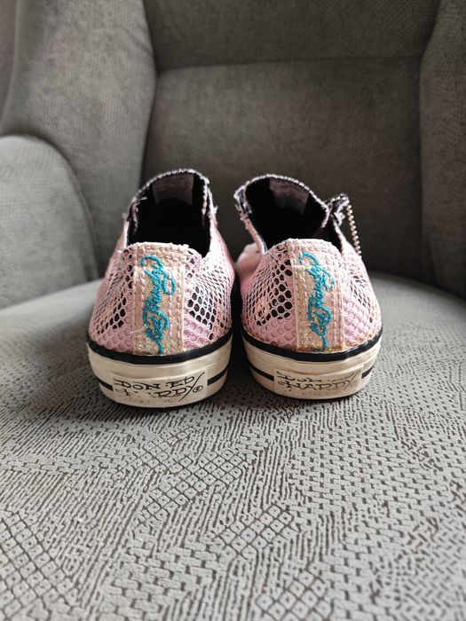 Trampki wsuwane Ed Hardy, rozmiar 38, azjatycki tattoo motyw