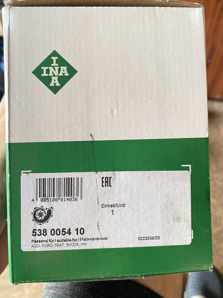 Помпа INA на VW 1.9 TDI