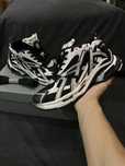 Кросівки Balenciaga Runner White Balck/Баленсіага ранери біло - чорні