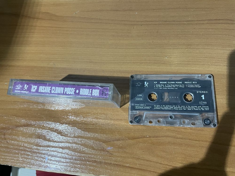 Insane clown posse riddle box kaseta