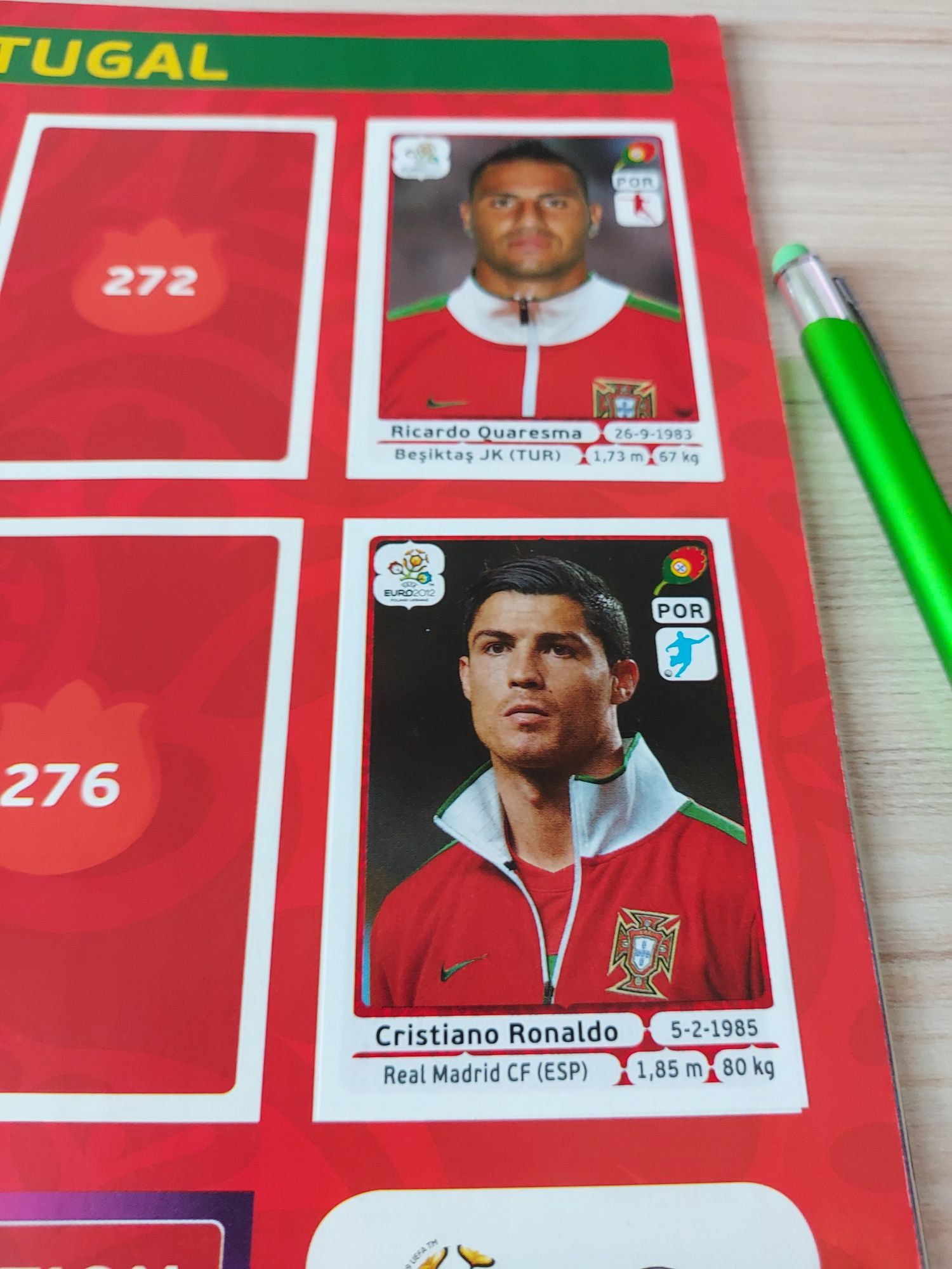 Album Panini Euro 2012