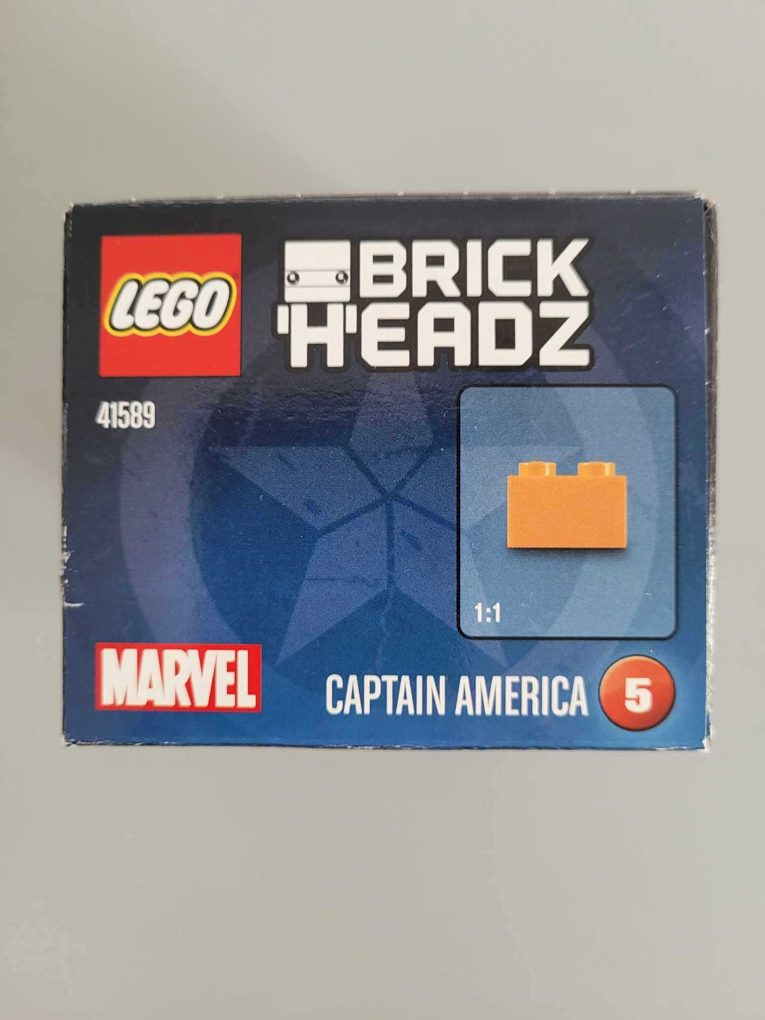 LEGO BrickHeadz 41589 Kapitan Ameryka / Captain America