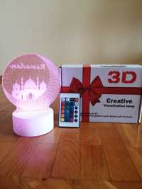 Lampka 3d nocna creativ