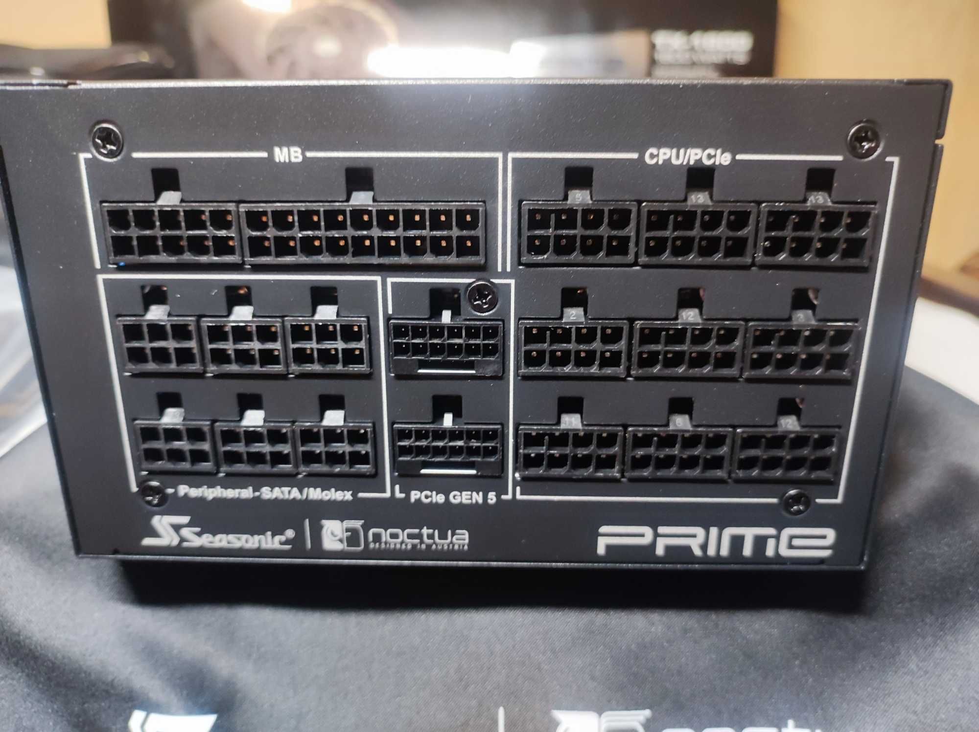 Блок живлення Noctua Seasonic Prime TX-1600 Edition ATX 3.1 & PCIe 5.1