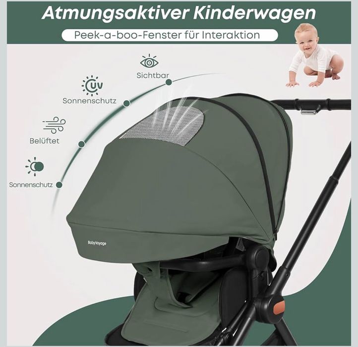Wózek 2 w 1 BabyVoyage