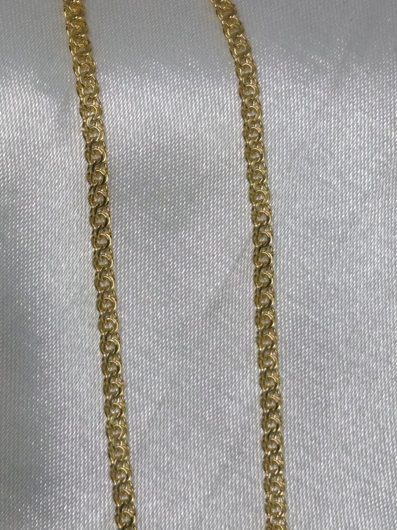Złoty łańcuszek, złoto 585, 60 cm (57)