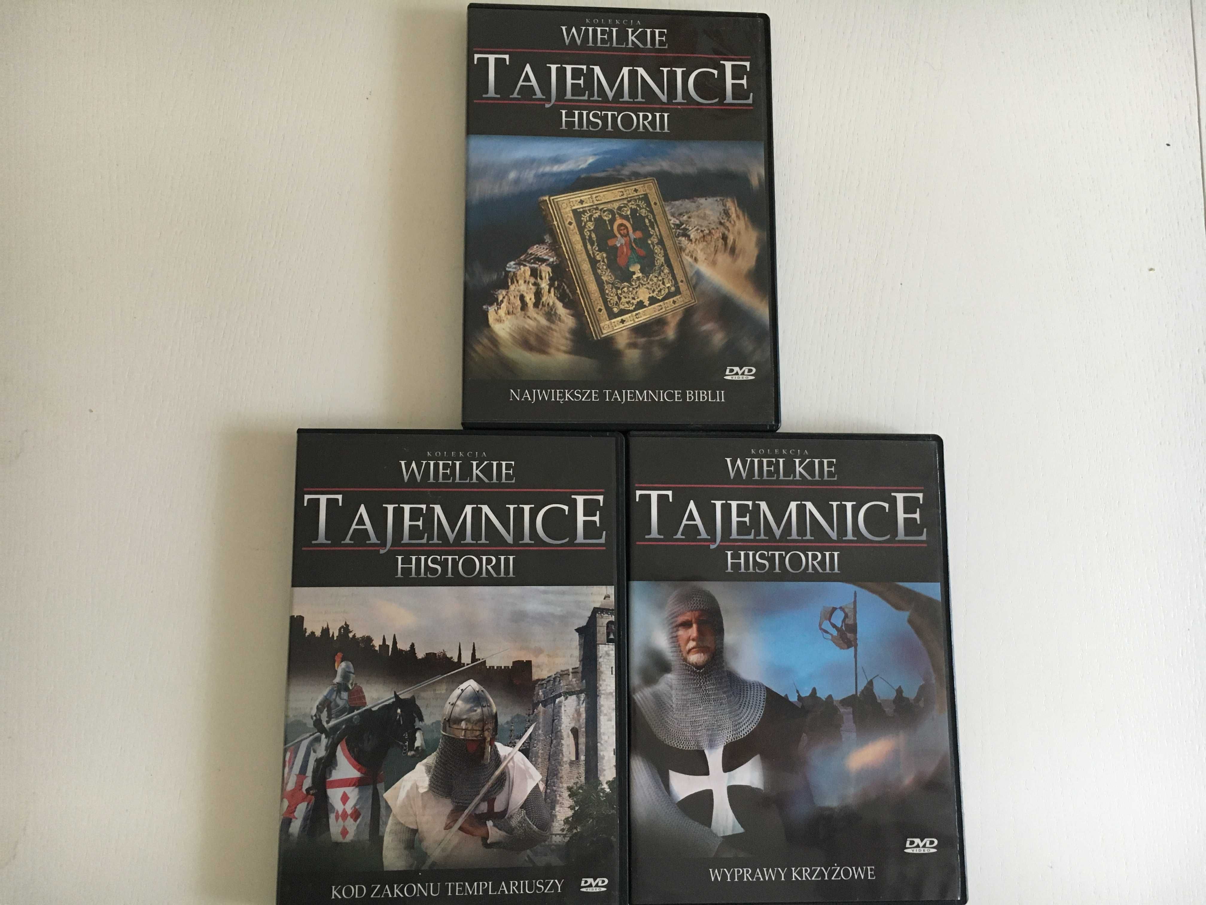 Zestaw Tajemnice Historii 3x DVD