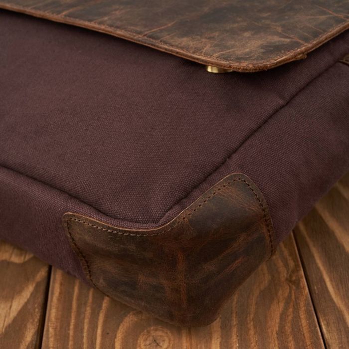 Brązowa torba studencka męska na ramię Paolo Peruzzi T-20-BR