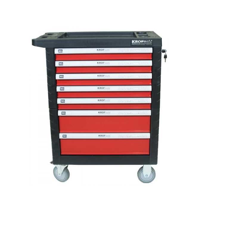 Carro de Ferramentas com 160 peças – Kroftools
