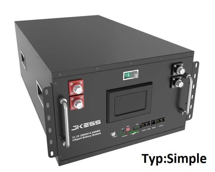 Obudowa magazyn energii pozioma, ogniwa LiFePo4